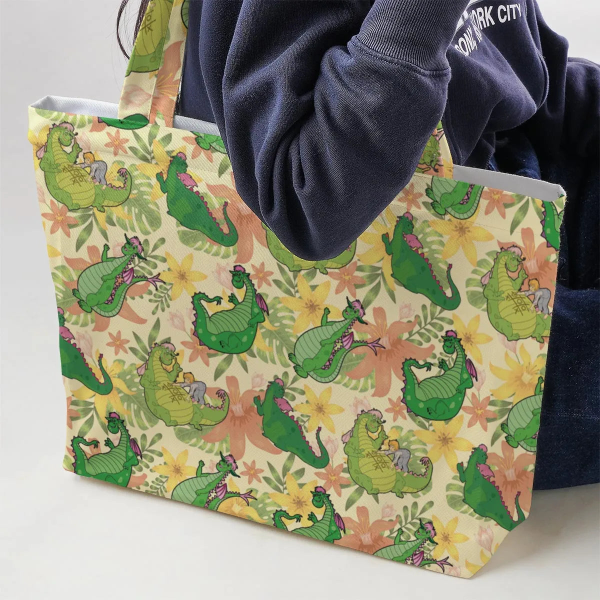 Elliott Dragon Pete's Dragon Large Tote Bag