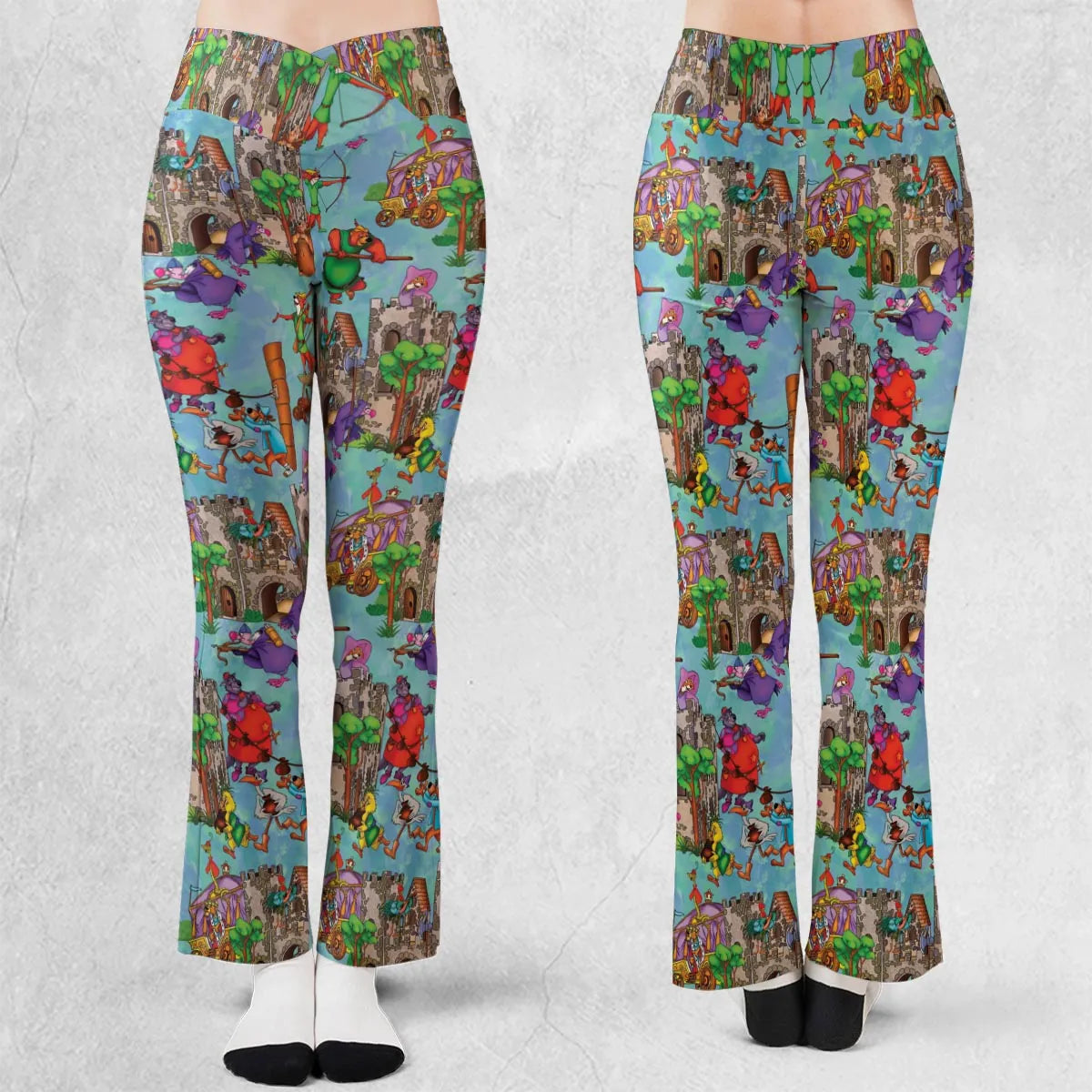 Steal From the Rich Robin Hood Flare Leggings