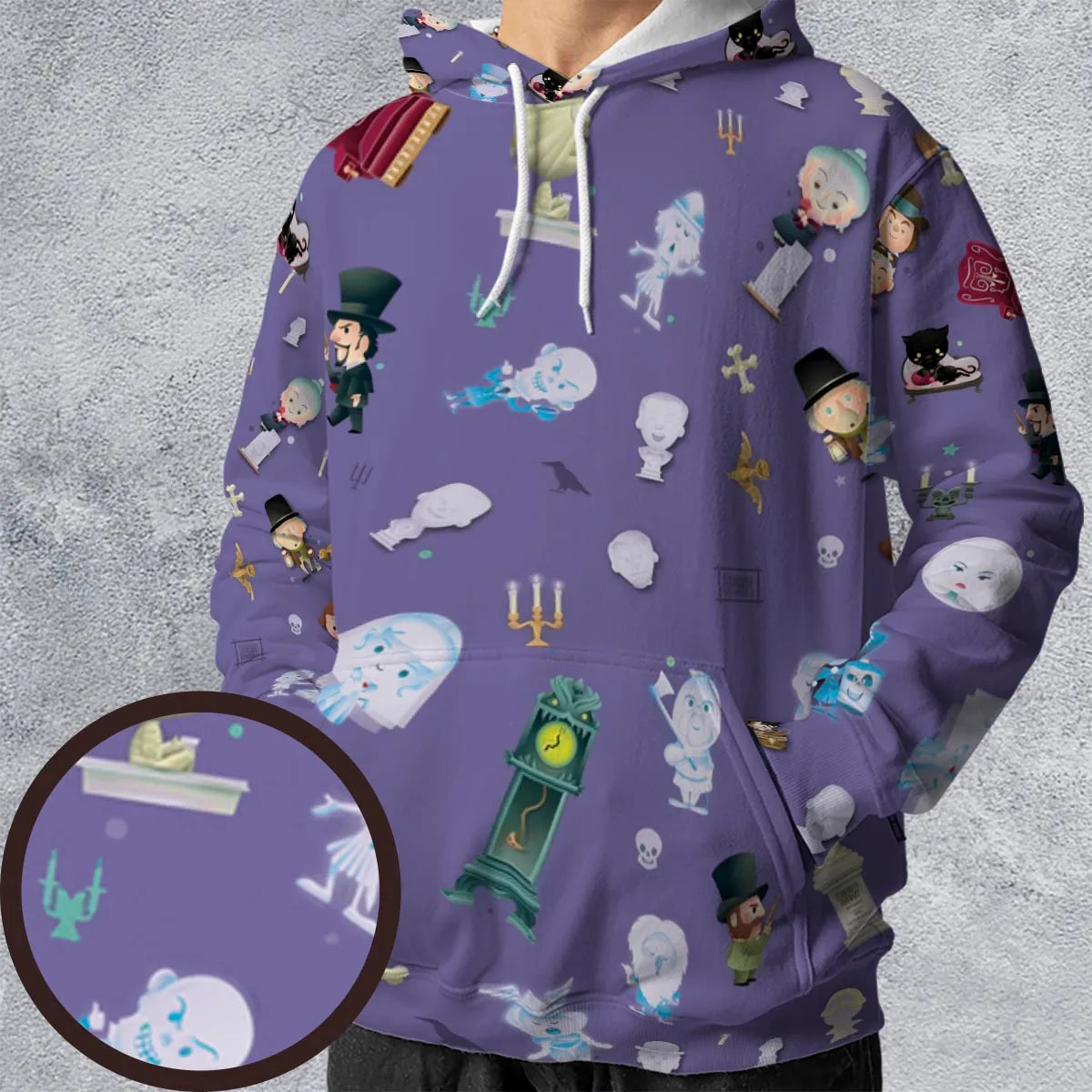 Ghoul Chic Haunted Mansion All-over Print Hoodie