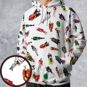 My Ultimate Justice League All-over Print Hoodie