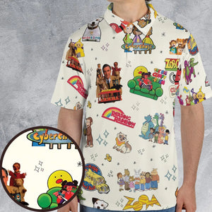 If You Were A PBS Kid AOP Men/Women Polo Shirt