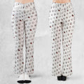 Super Mario Boo Pattern Flare Leggings
