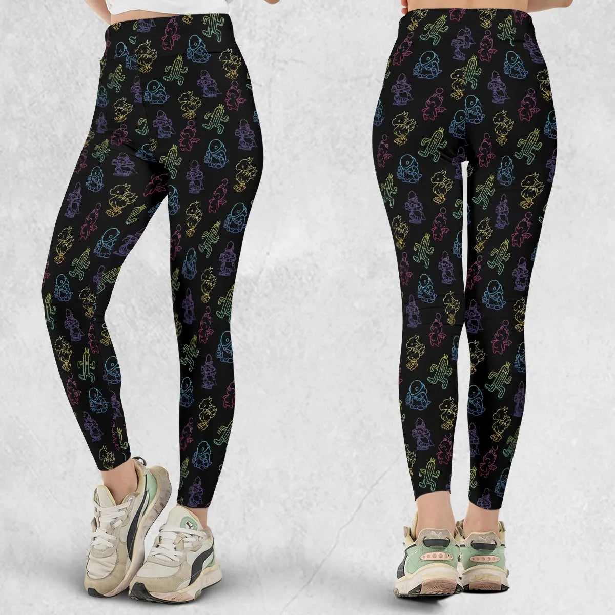 From Chocobos To Cactuars Final Fantasy Legging