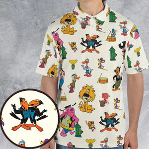 Terrytoons Characters AOP Men/Women Polo Shirt