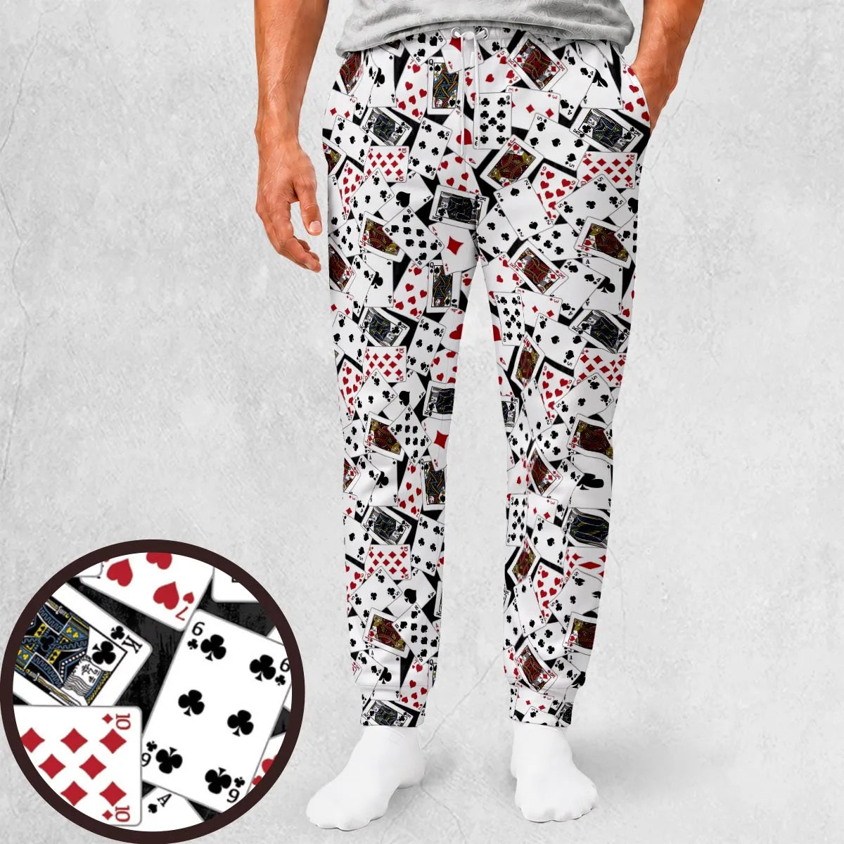 Man Cave Playing Cards Sweatpants
