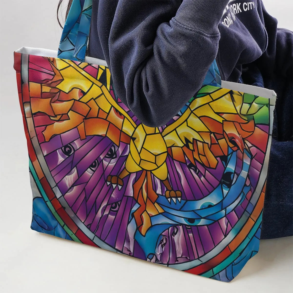 Legendary Birds Pokemon Large Tote Bag