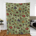 Tarzan Characters Fleece Blanket