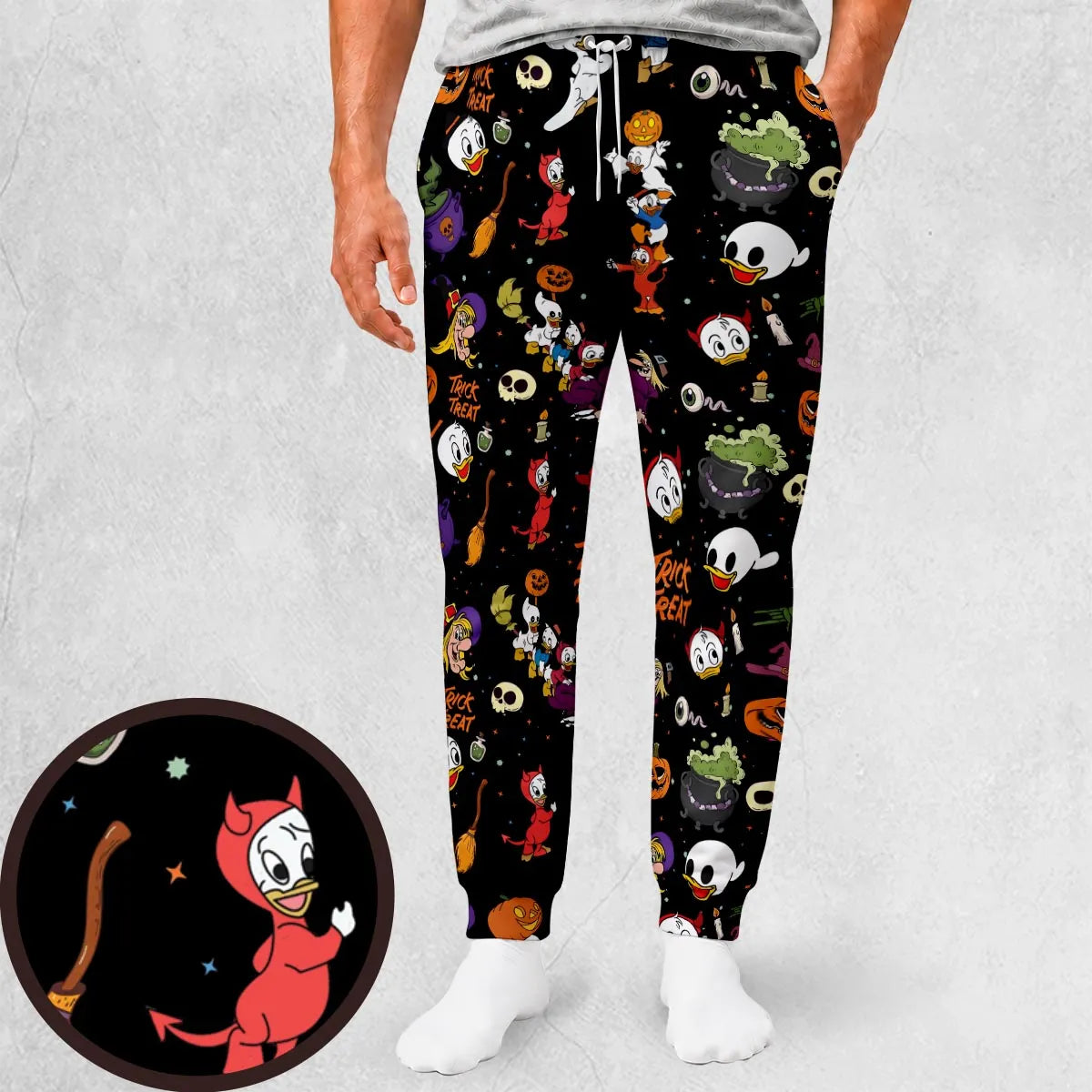Huey, Dewey and Louie Duck Halloween Sweatpants