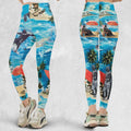 Darth Vader Surfing Legging