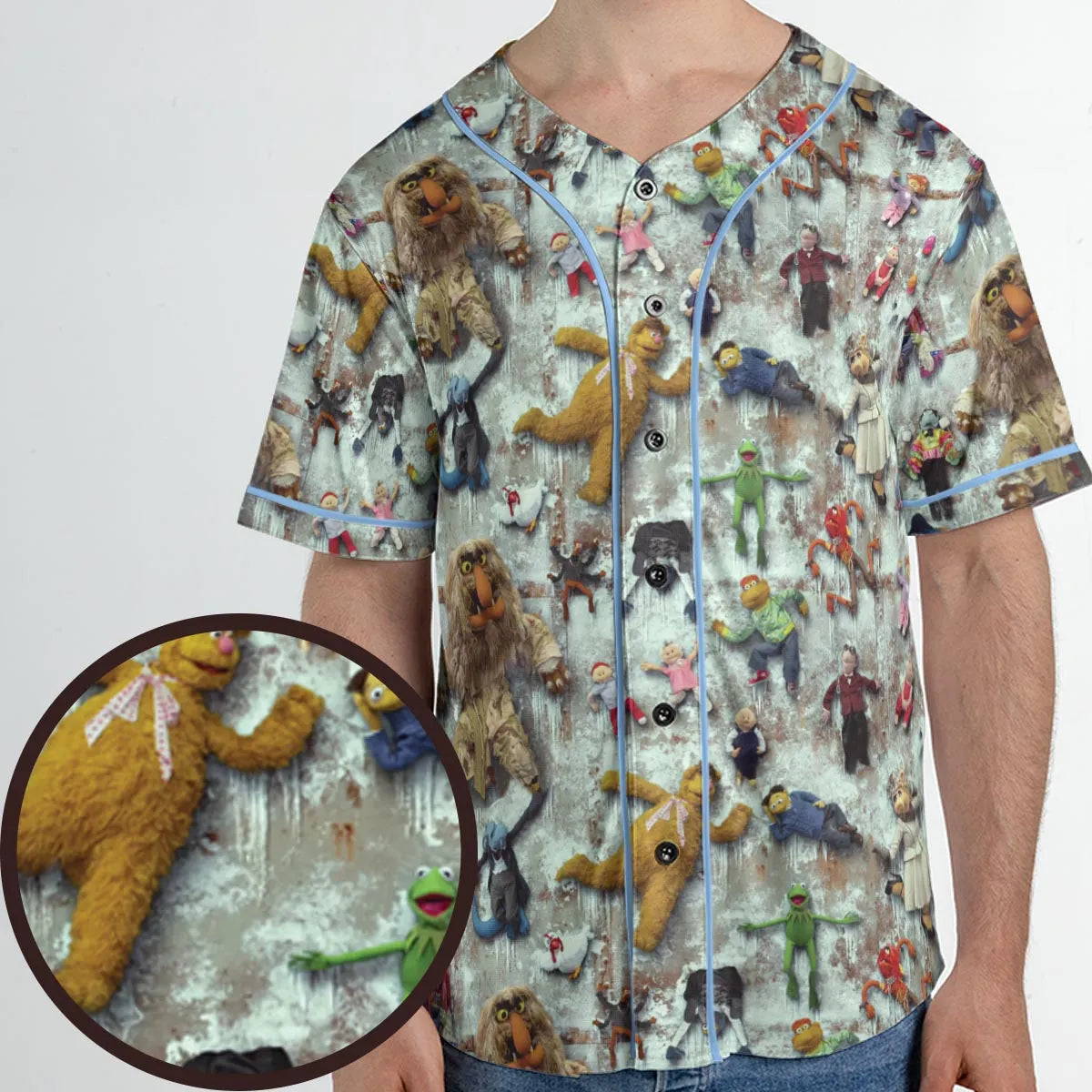 Together Again The Muppet Show Unisex Baseball Jersey