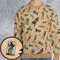 All-over Print Sweatshirt - UXEGS46B -  - 1