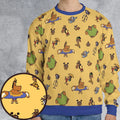 Groovy Threads The Emperor's New Groove All-over Print Sweatshirt