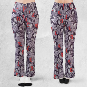 Chainsaw Evil Dead  Seamless Flare Leggings