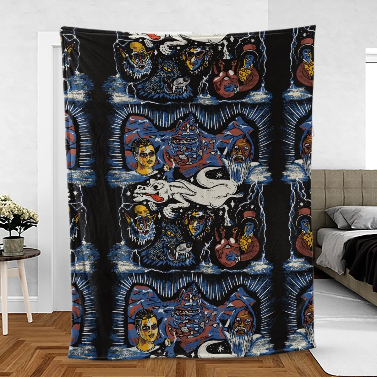 Mystery Falkor Neverending Story Fleece Blanket