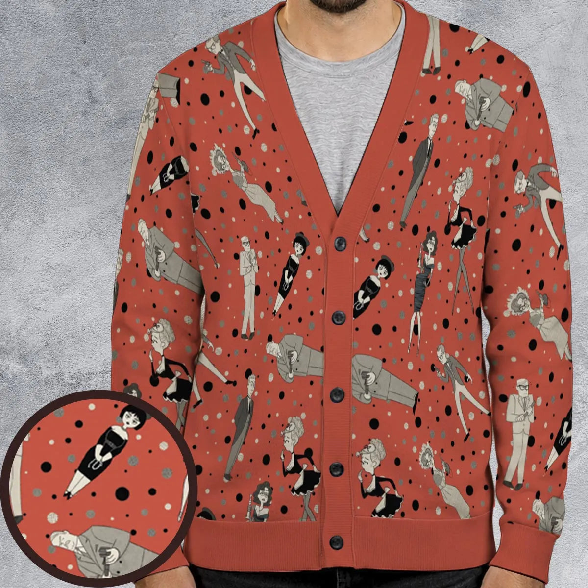 Suspect Style Clue Cardigan