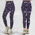 Gengar Pokemon Pattern Legging