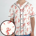 Vintage Style Nostalgic Reddy Kilowatt Unisex Baseball Jersey