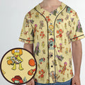 Fraggle Rock Characters Unisex Baseball Jersey