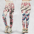 Pink Flower Dice DnD Legging