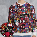 Spide-Mania Spider-Verse All-over Print Sweatshirt