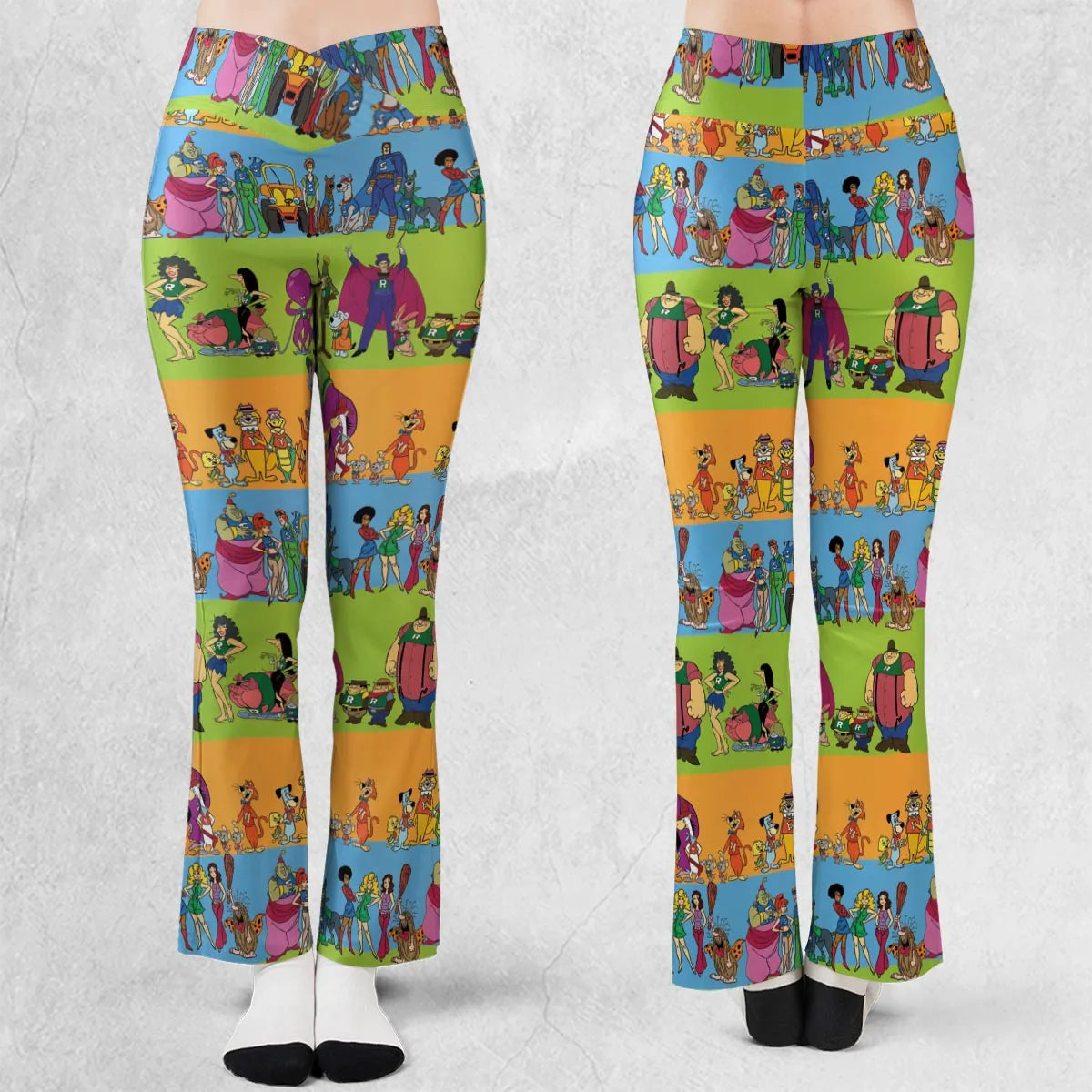 Yogi Yahooeys Scooby Doodies Really Rottens Laffalympics Flare Leggings