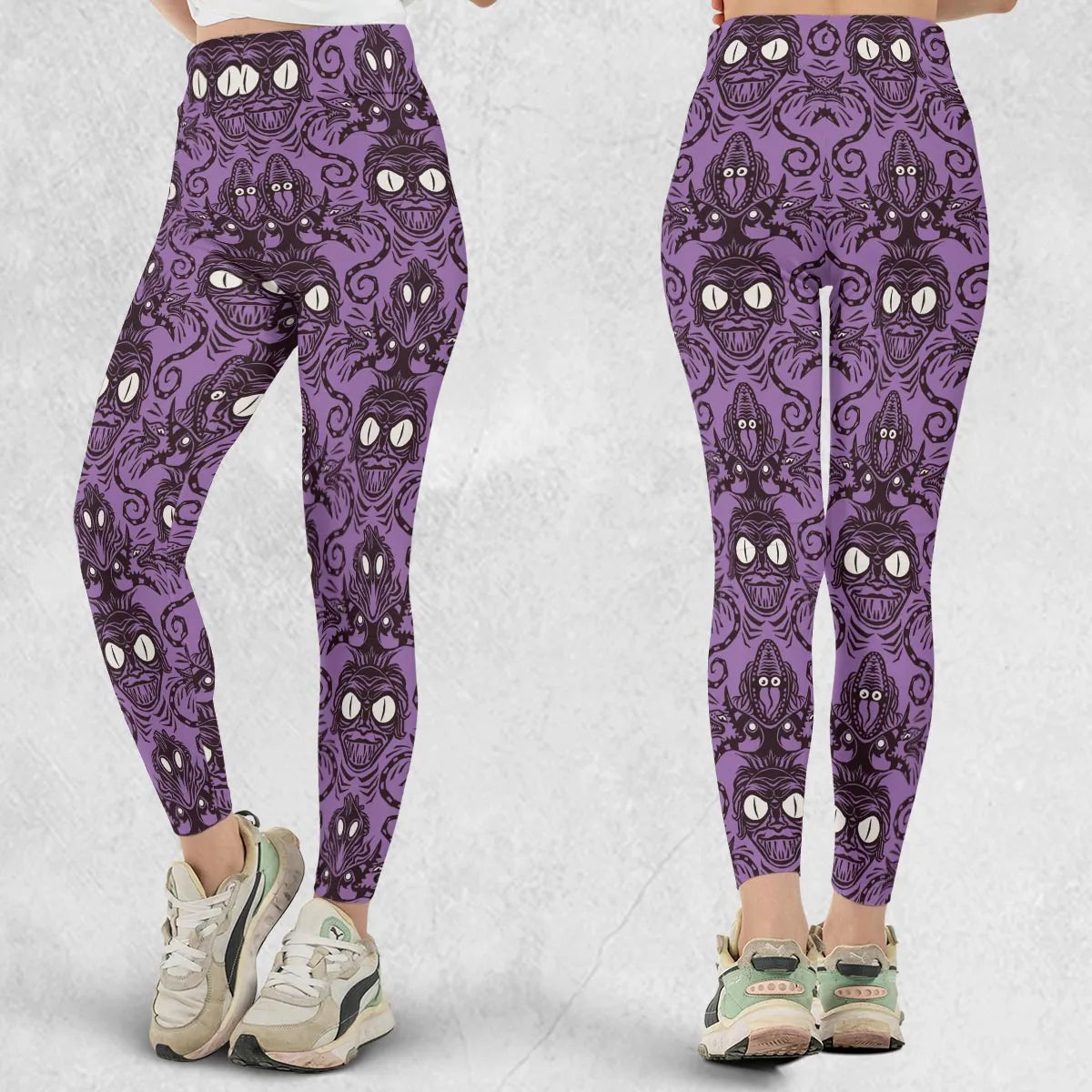 Beetlejuice Haunted Mansion Themed Legging
