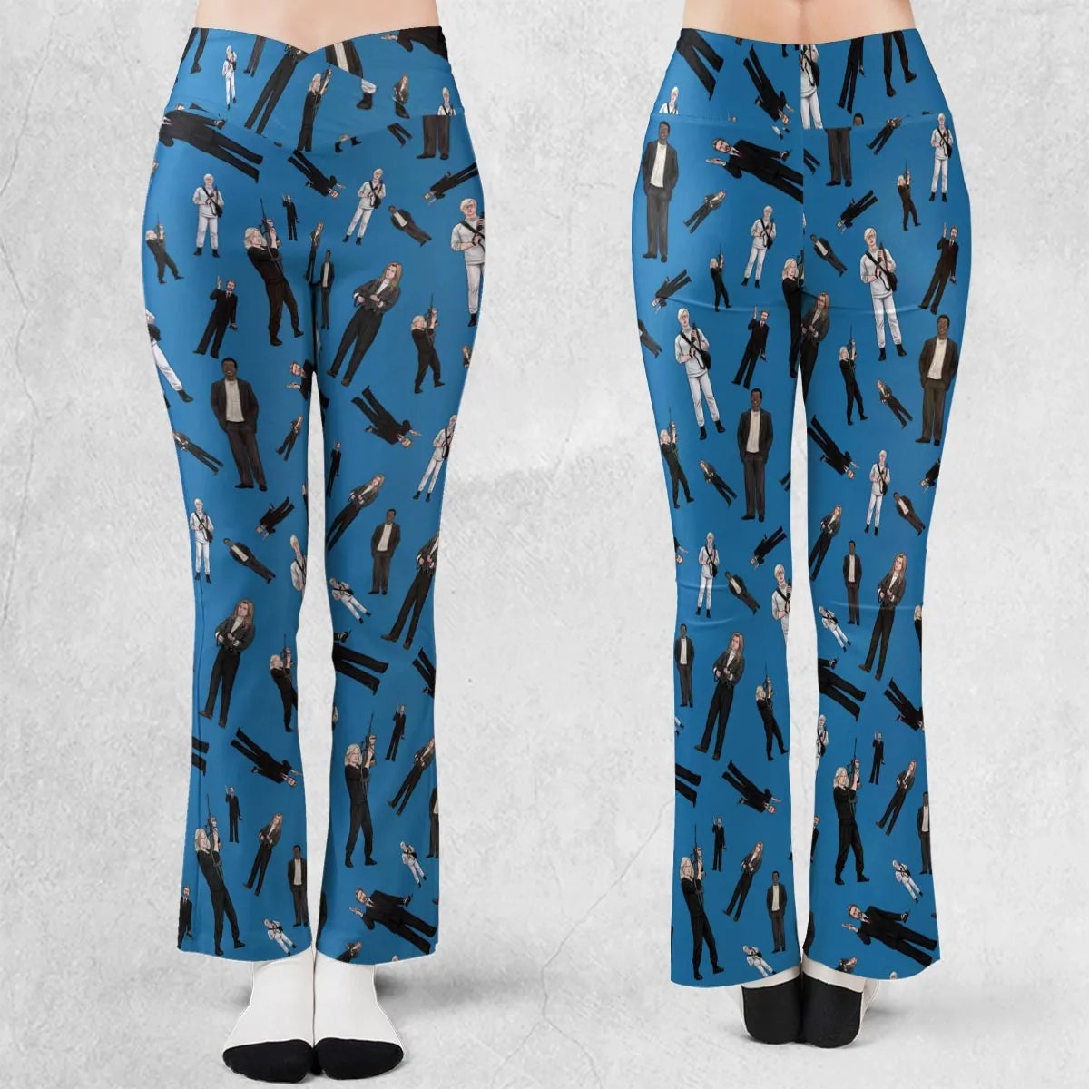 Nakatomi Takeover Die Hard Flare Leggings