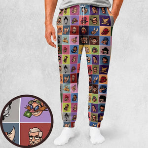Movember Famous Mustaches Sweatpants