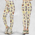 Chuck E. Cheese Pattern Legging