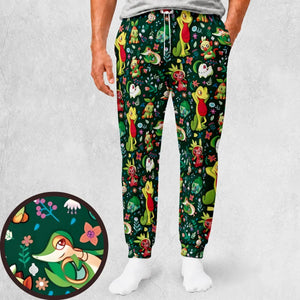 Grass Type Pokemon Sweatpants
