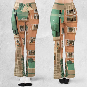 Rear Window Flare Leggings