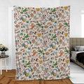 Toy Story Toss Pattern Fleece Blanket