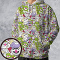Muppet Mania The Muppets All-over Print Hoodie