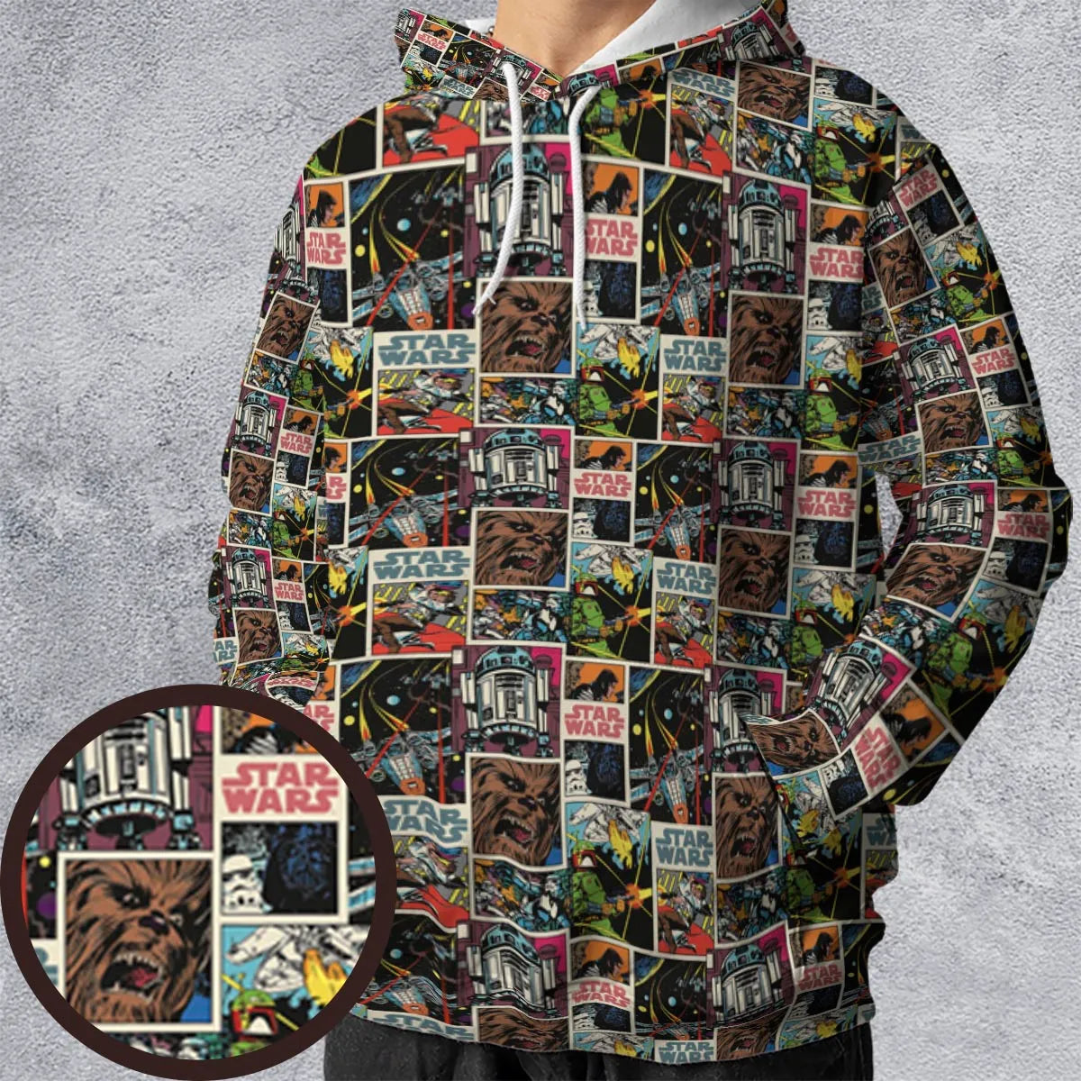 Star Wars Comic All-over Print Hoodie