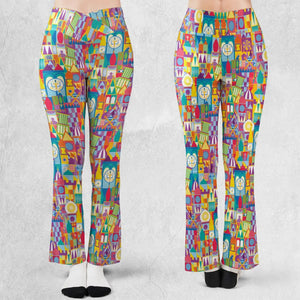 It's a Small World Flare Leggings