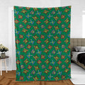 TMNT Characters Pattern Fleece Blanket
