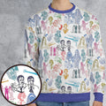 She Has The Strength To Do Anything The Bionic Woman All-over Print Sweatshirt