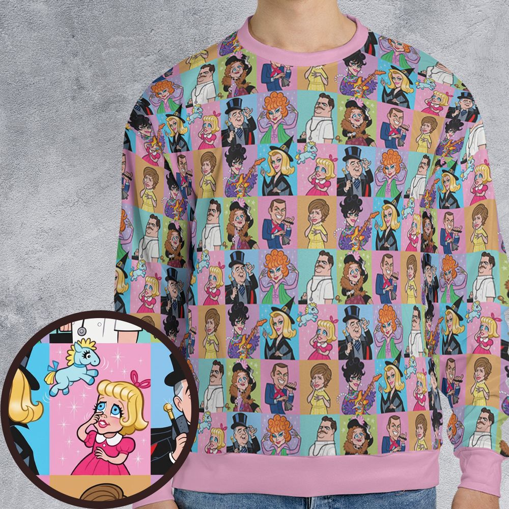 All-over Print Sweatshirt - WNBE9G3W -  - 1
