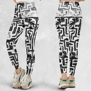Xenomorph Alien Maze Legging