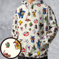 Behind The Face All-over Print Hoodie