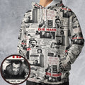 All-over Print Hoodie - LKLAKTVJ -  - 1