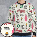 A Christmas Story Pattern All-over Print Sweatshirt