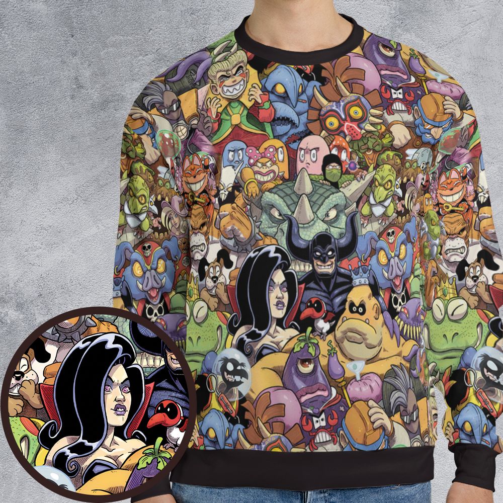 All-over Print Sweatshirt - TBYBG5UU -  - 1