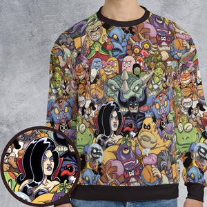 All-over Print Sweatshirt - TBYBG5UU -  - 1
