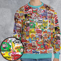 Popular Cereal Boxes All-over Print Sweatshirt