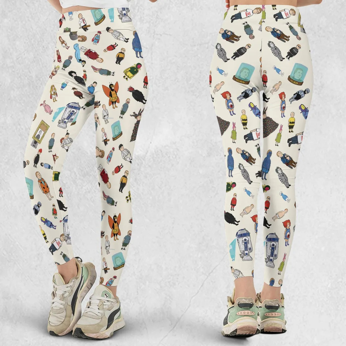 Bobby Hill King Of The Hill Pattern Legging