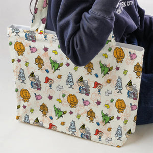 Chibi Tales Of The Wizard Of Oz Large Tote Bag