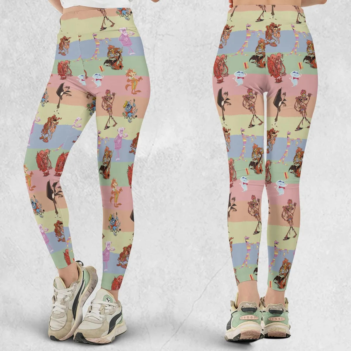 Spooky Monster Mash Cereal Monster Legging