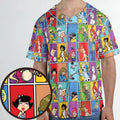 The women of Hanna Barbera Unisex Baseball Jersey