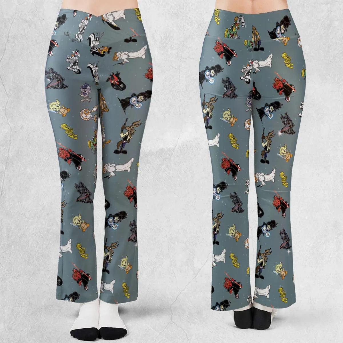 Looney Wars Flare Leggings